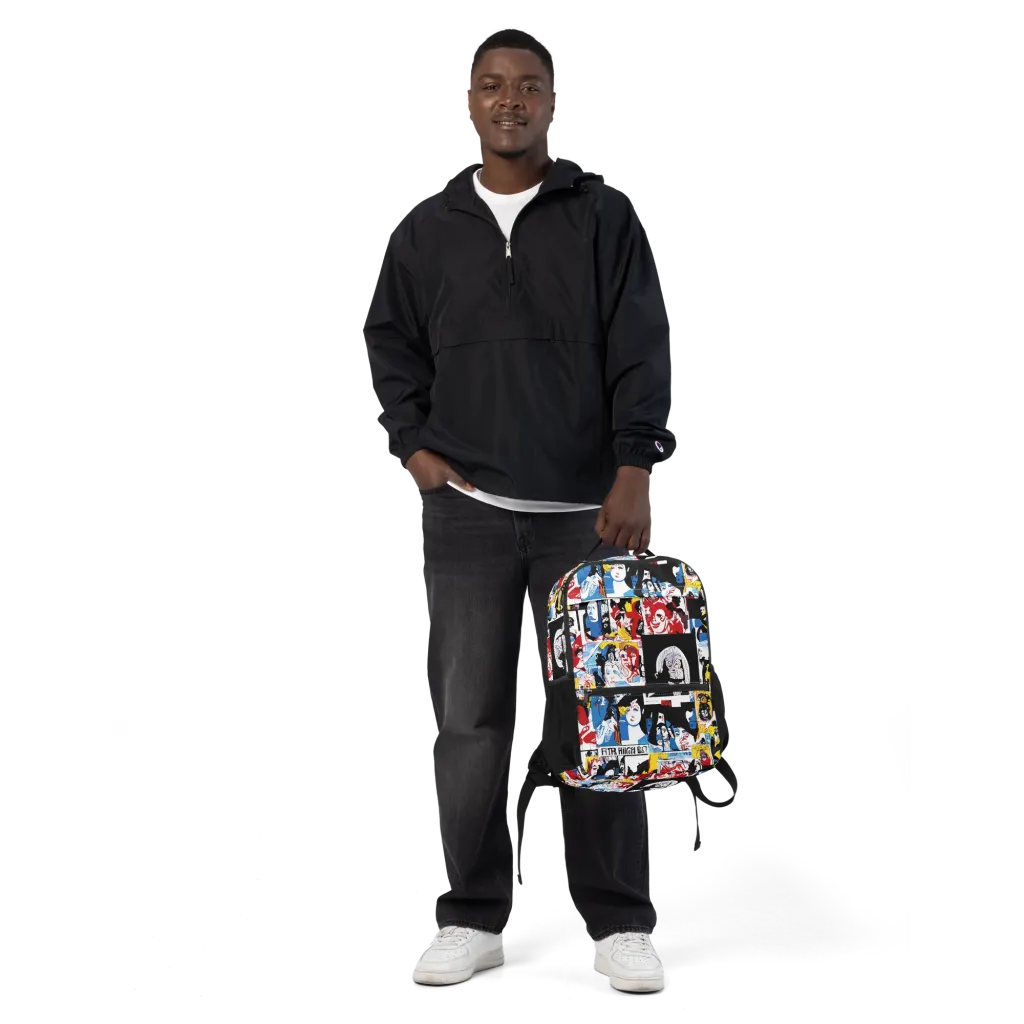 Pop Art Parade on Utility Backpack — Front