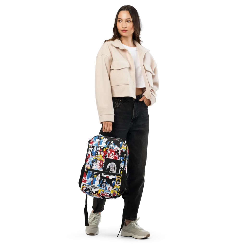 Pop Art Parade on Utility Backpack — Front