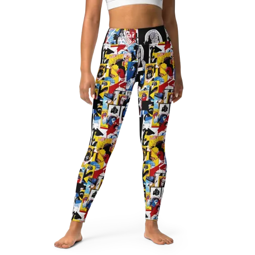 Pop Art Parade on a Yoga Leggings