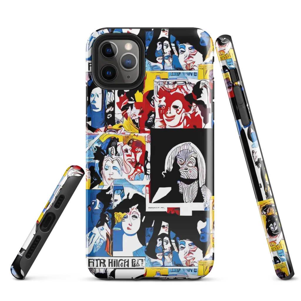 Pop Art Parade on Tough Case for iPhone® — Front