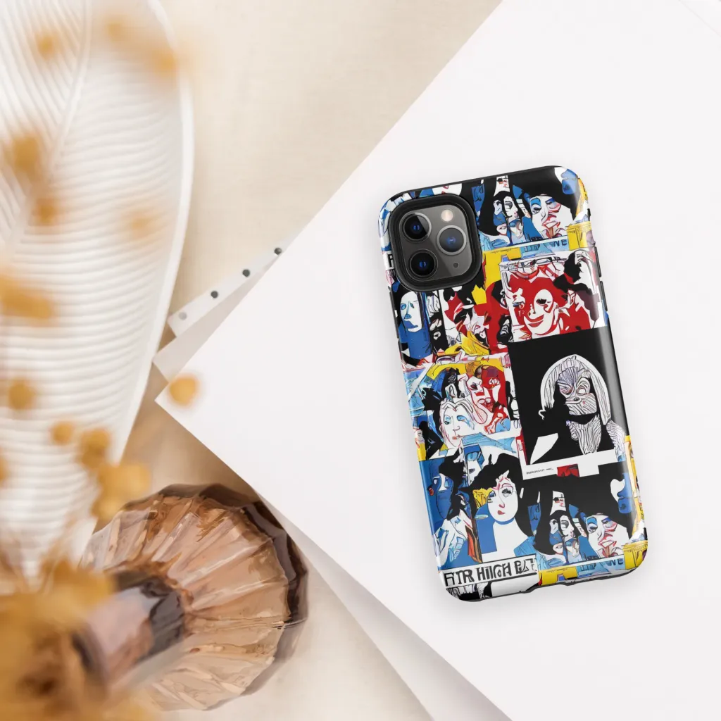 Pop Art Parade on Tough Case for iPhone® — Front
