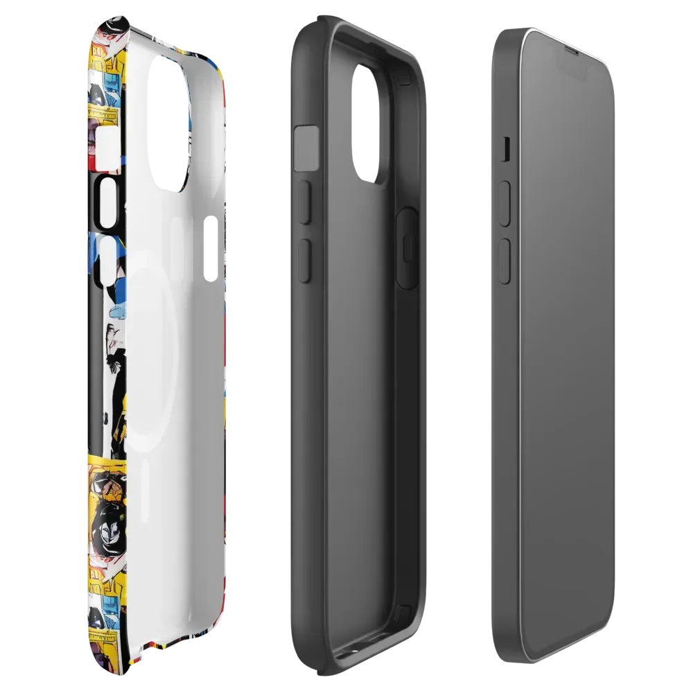 Pop Art Parade on MagSafe Tough Case for iPhone® — Front