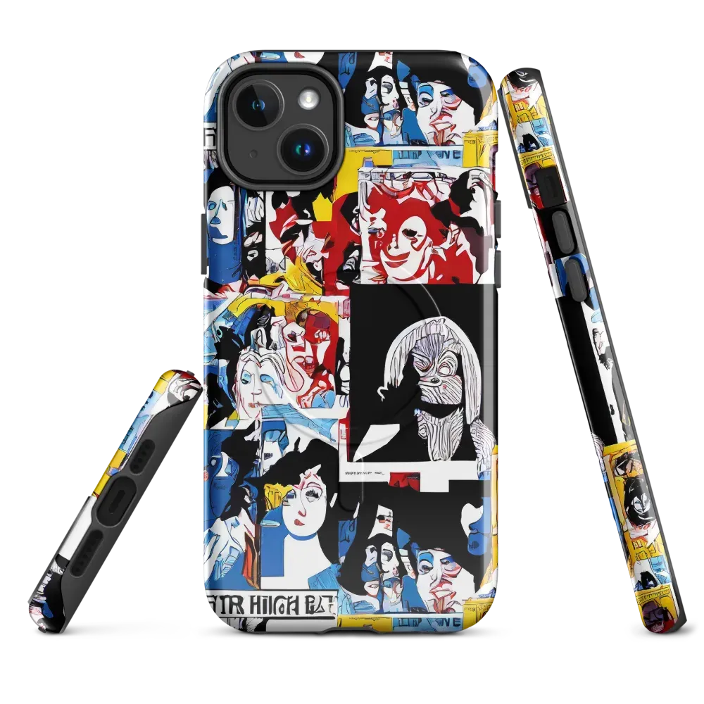 Pop Art Parade on MagSafe Tough Case for iPhone® — Front