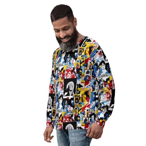Pop Art Parade on a Sweatshirt