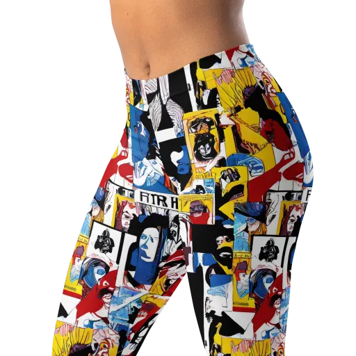 Pop Art Parade on a Leggings