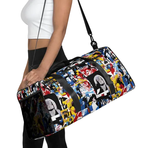 Pop Art Parade on a Duffle Bag