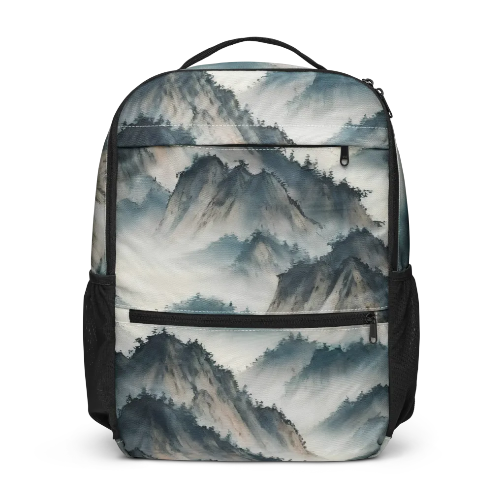 Mistbound Mountains on Utility Backpack — Front