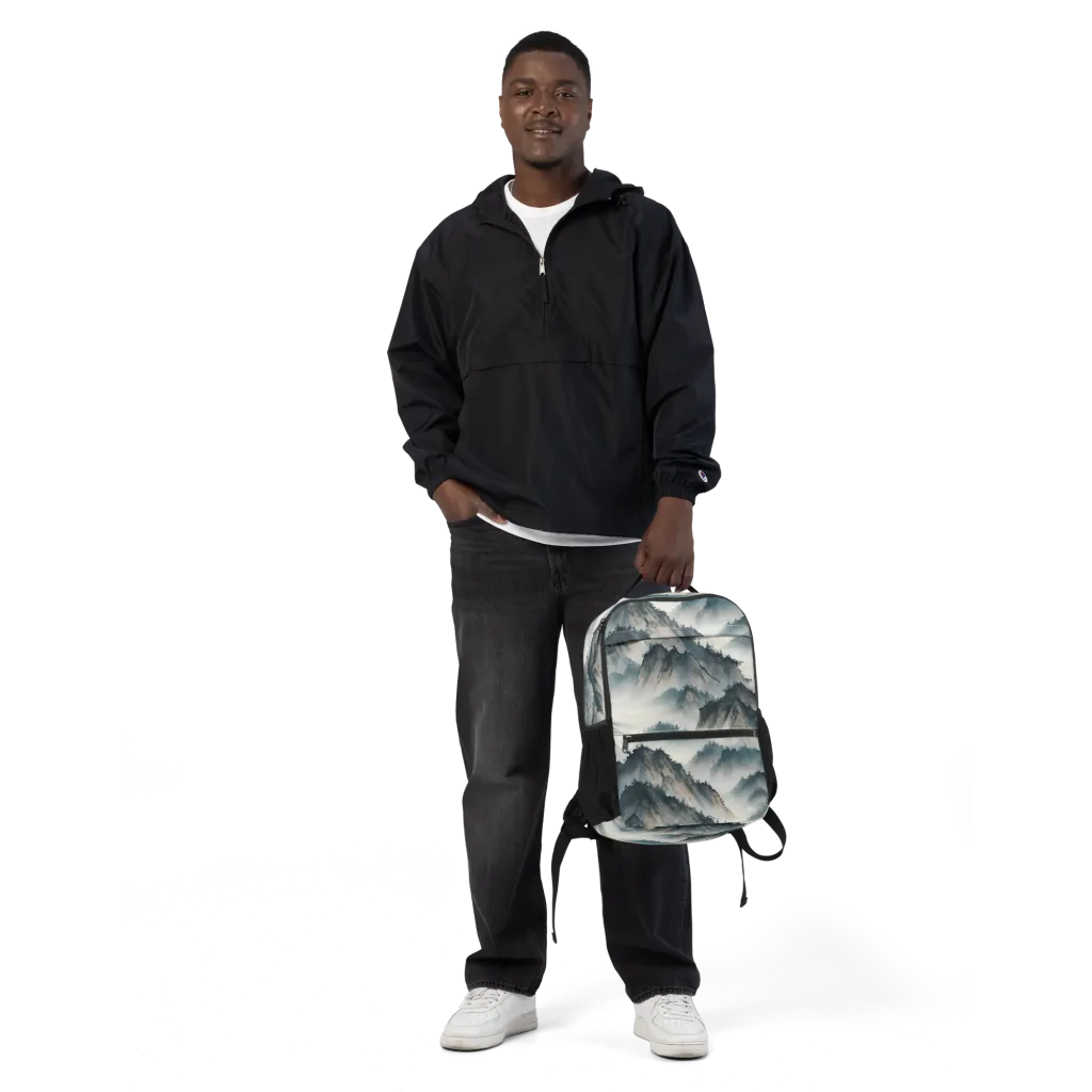Mistbound Mountains on Utility Backpack — Front