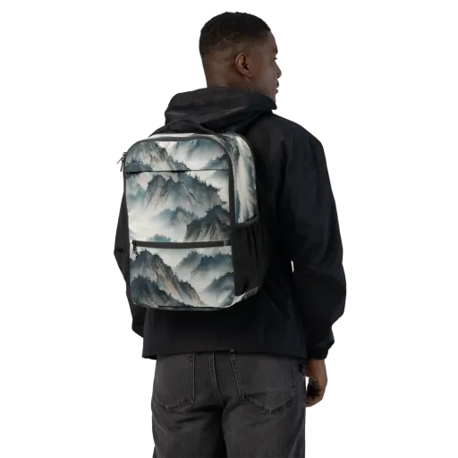 Mistbound Mountains on a Utility Backpack