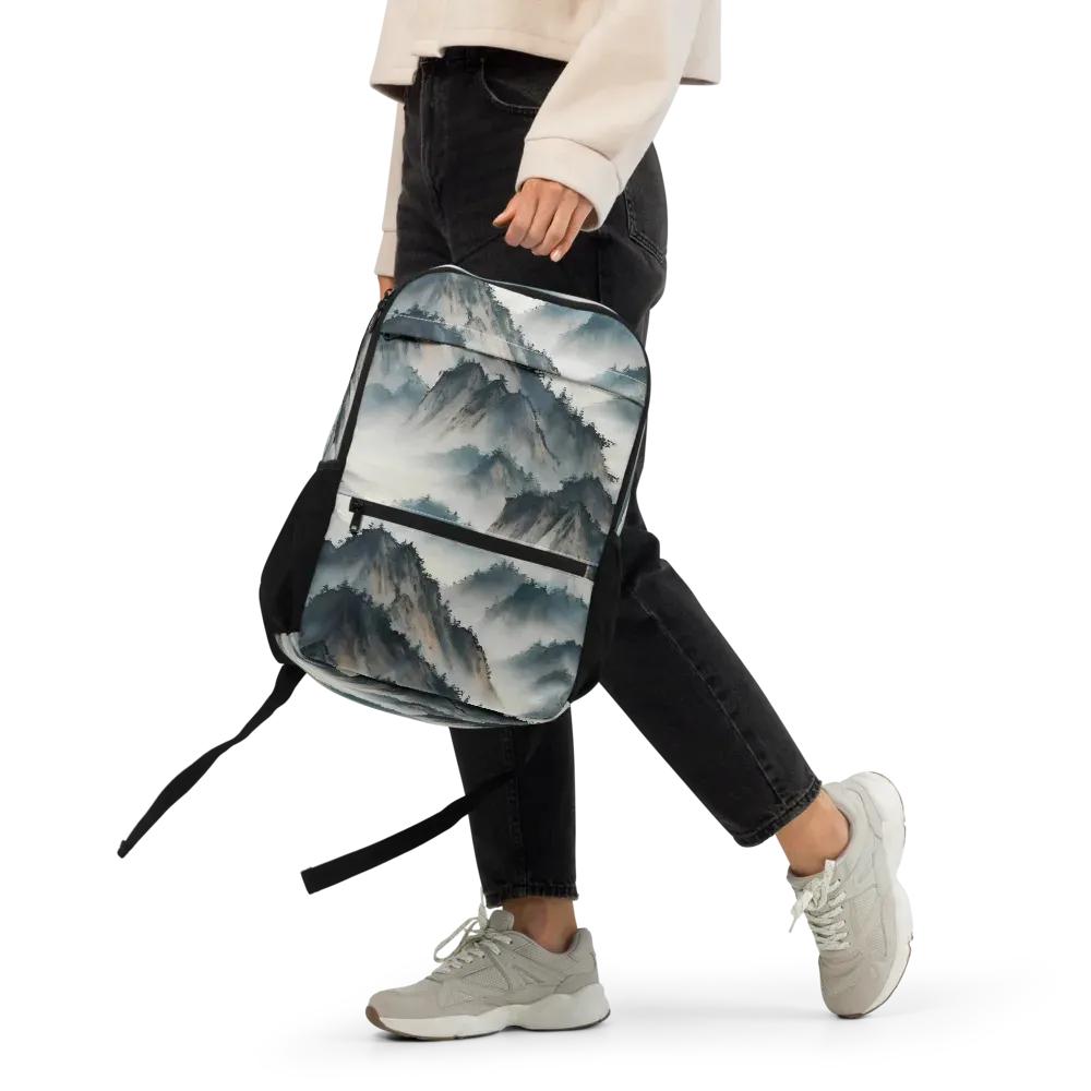 Mistbound Mountains on Utility Backpack — Front