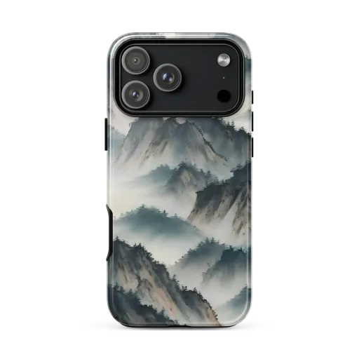Mistbound Mountains on a Tough Case for iPhone®
