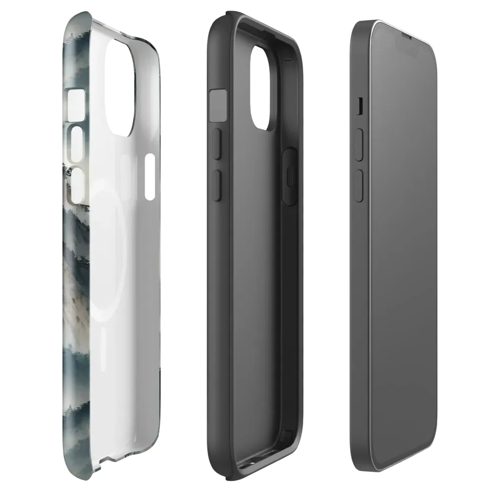 Mistbound Mountains on MagSafe Tough Case for iPhone® — Front