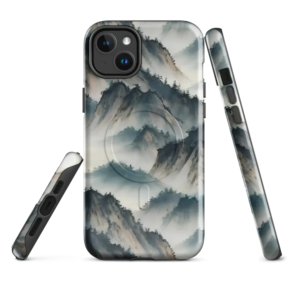 Mistbound Mountains on MagSafe Tough Case for iPhone® — Front