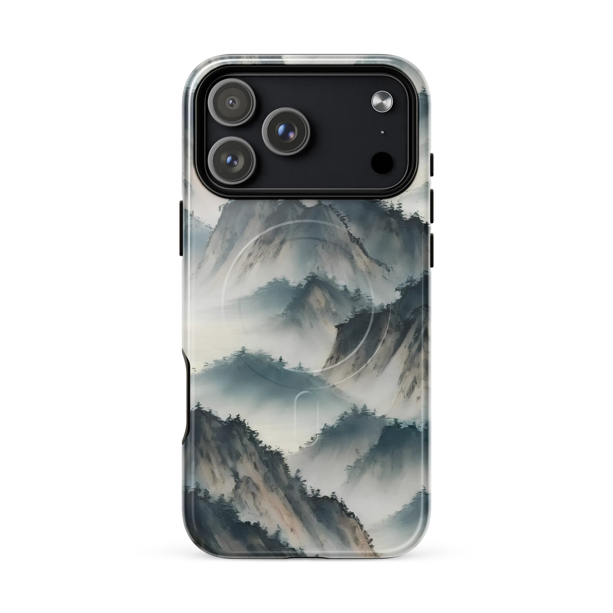 Mistbound Mountains on MagSafe Tough Case for iPhone® — Front