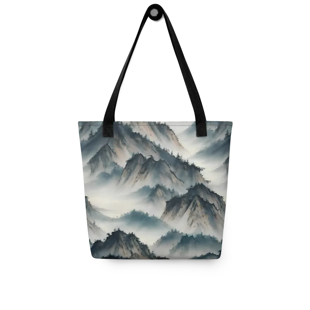 Mistbound Mountains on Tote Bag — Front