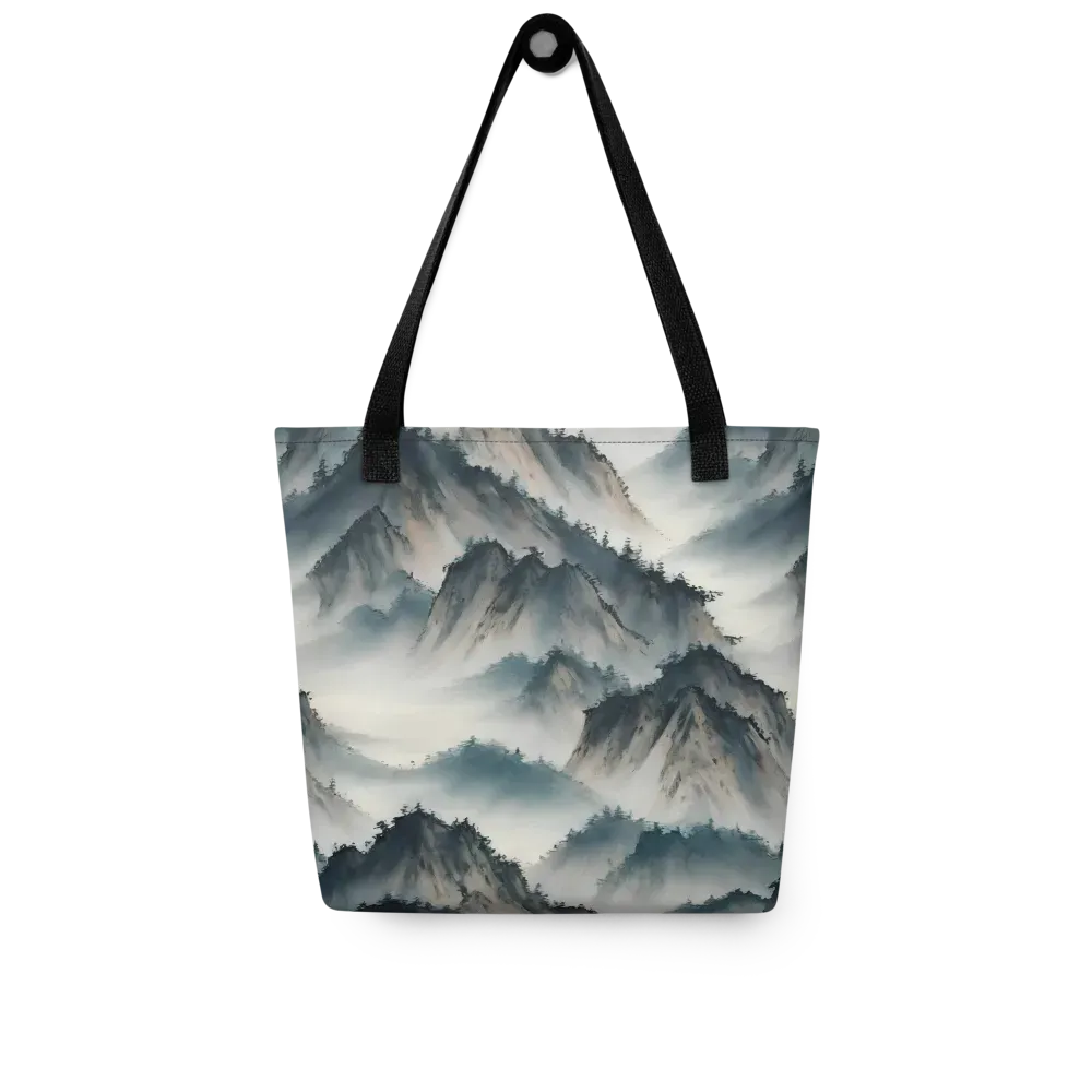Mistbound Mountains on Tote Bag — Front
