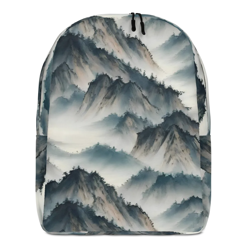 Mistbound Mountains on Minimalist Backpack — Front