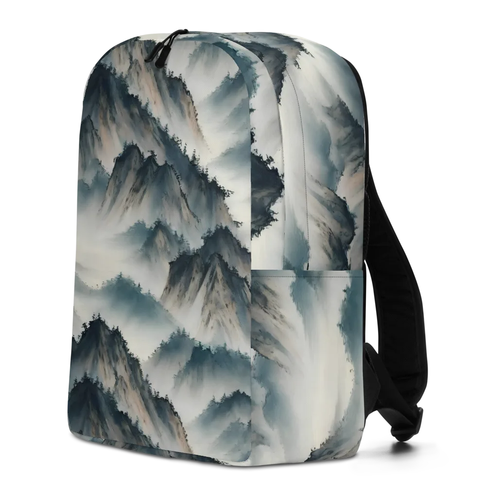 Mistbound Mountains on Minimalist Backpack — Left