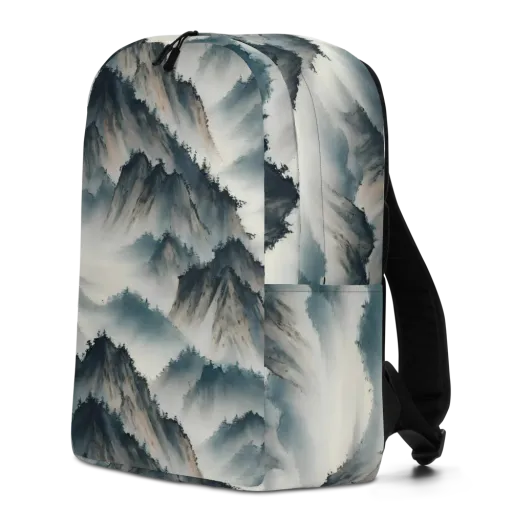 Mistbound Mountains on a Minimalist Backpack