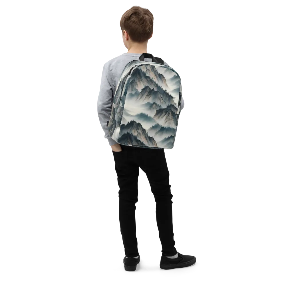 Mistbound Mountains on Minimalist Backpack — Right Front