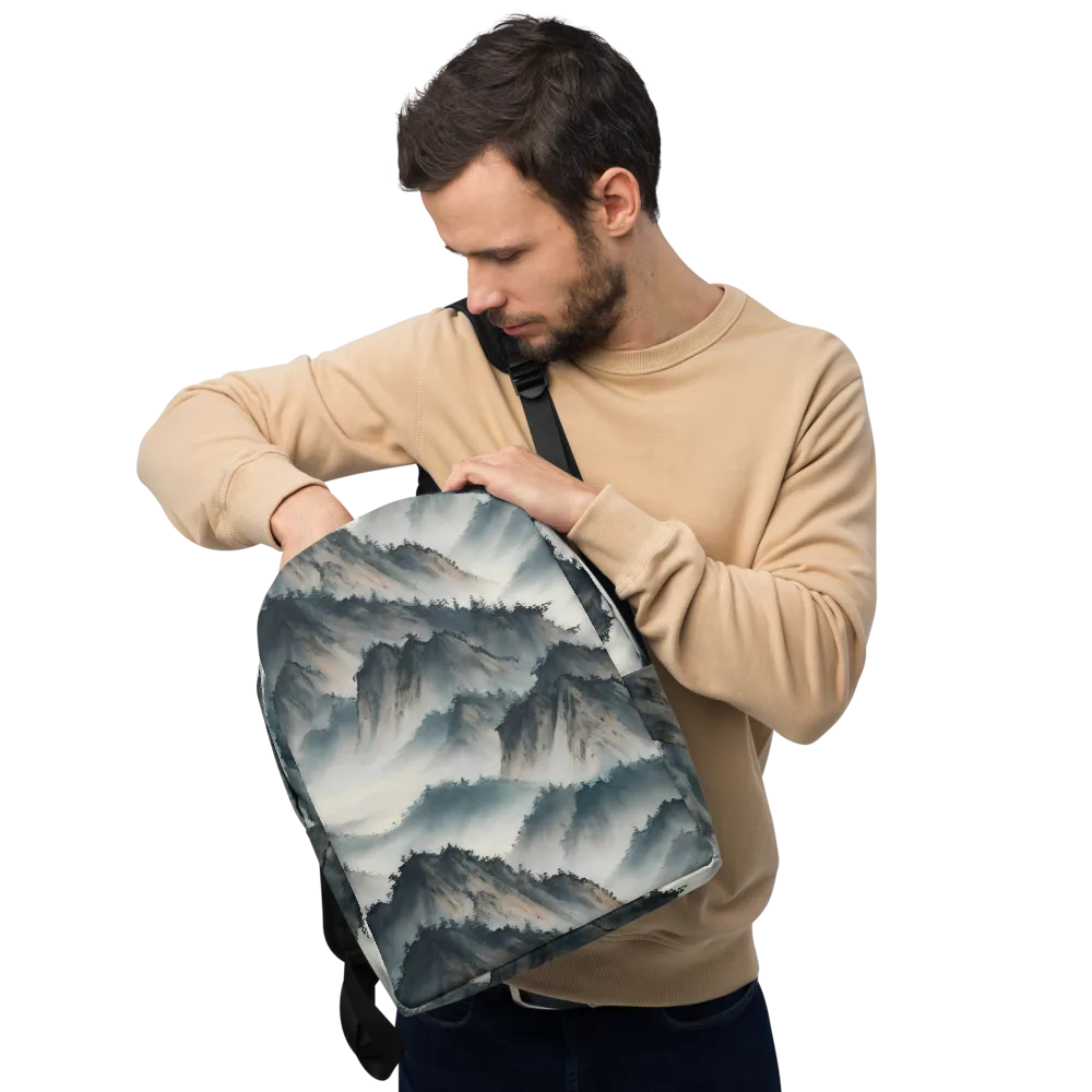 Mistbound Mountains on Minimalist Backpack — Front