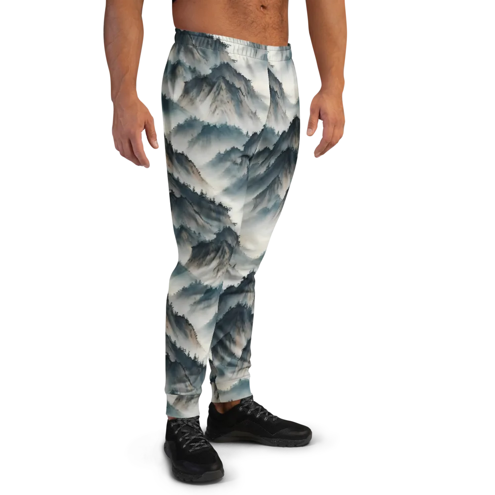 Mistbound Mountains on Men's Joggers — Right