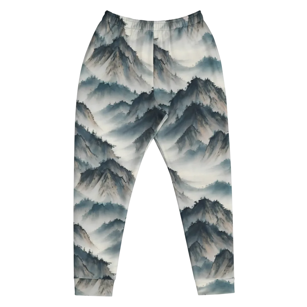 Mistbound Mountains on Men's Joggers — Front
