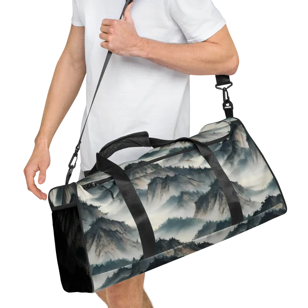 Mistbound Mountains on Duffle Bag — Right Front