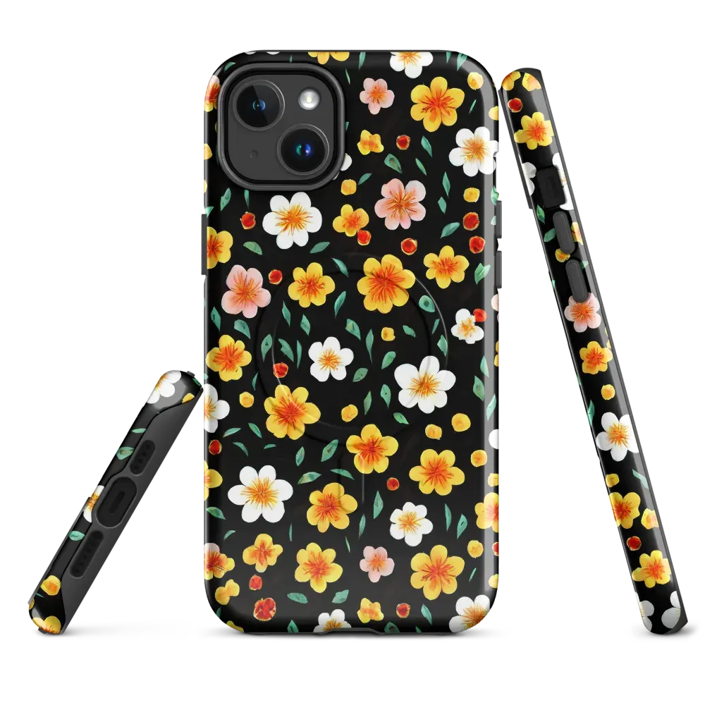 Sunlit Blossoms on MagSafe Tough Case for iPhone® — Front