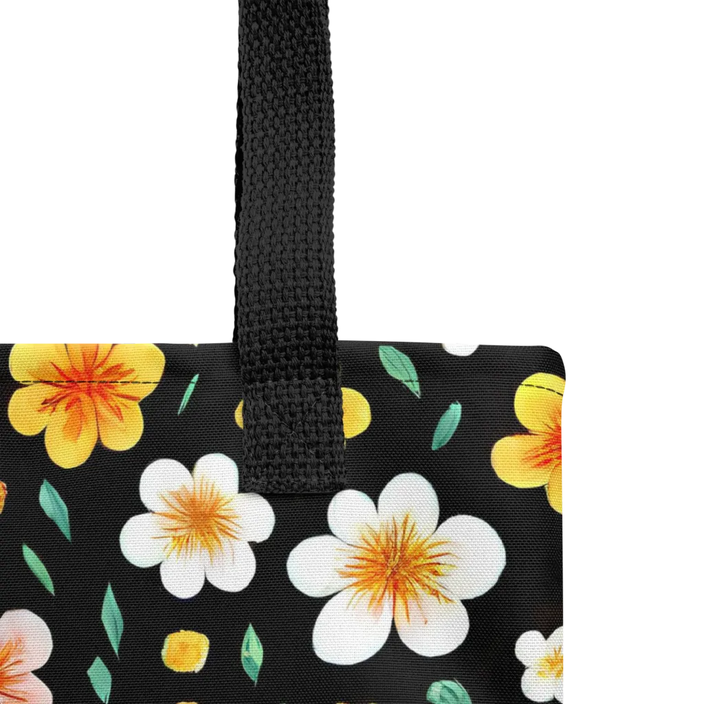 Sunlit Blossoms on Tote Bag — Product details