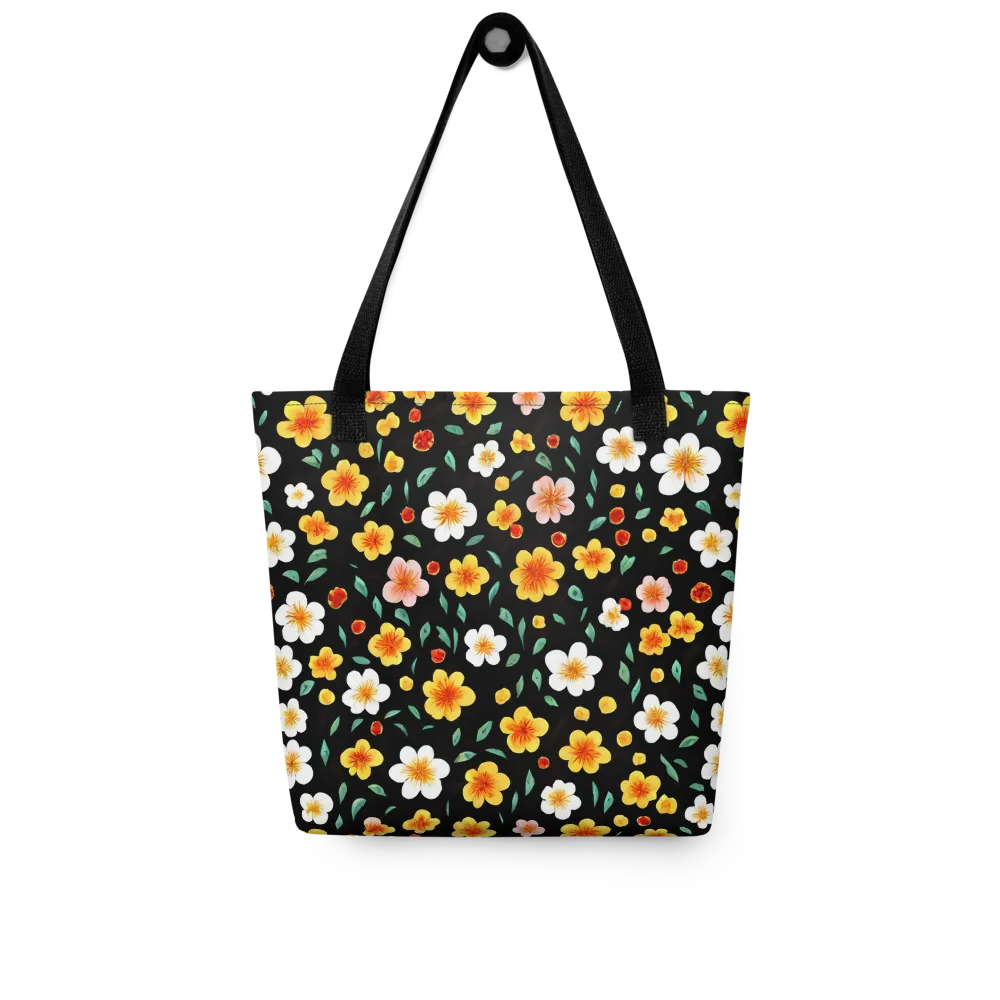 Sunlit Blossoms on Tote Bag — Front