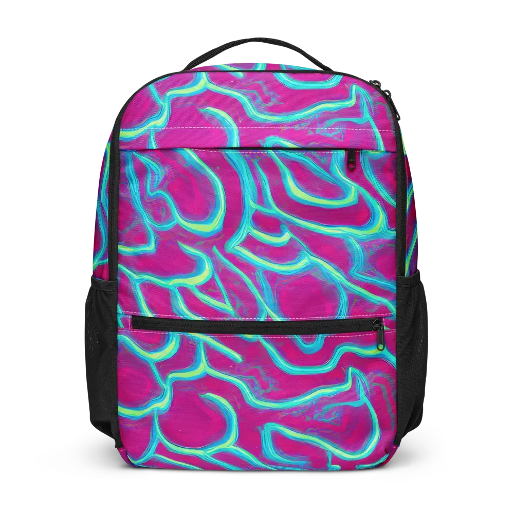 Neon Flux on Utility Backpack — Front