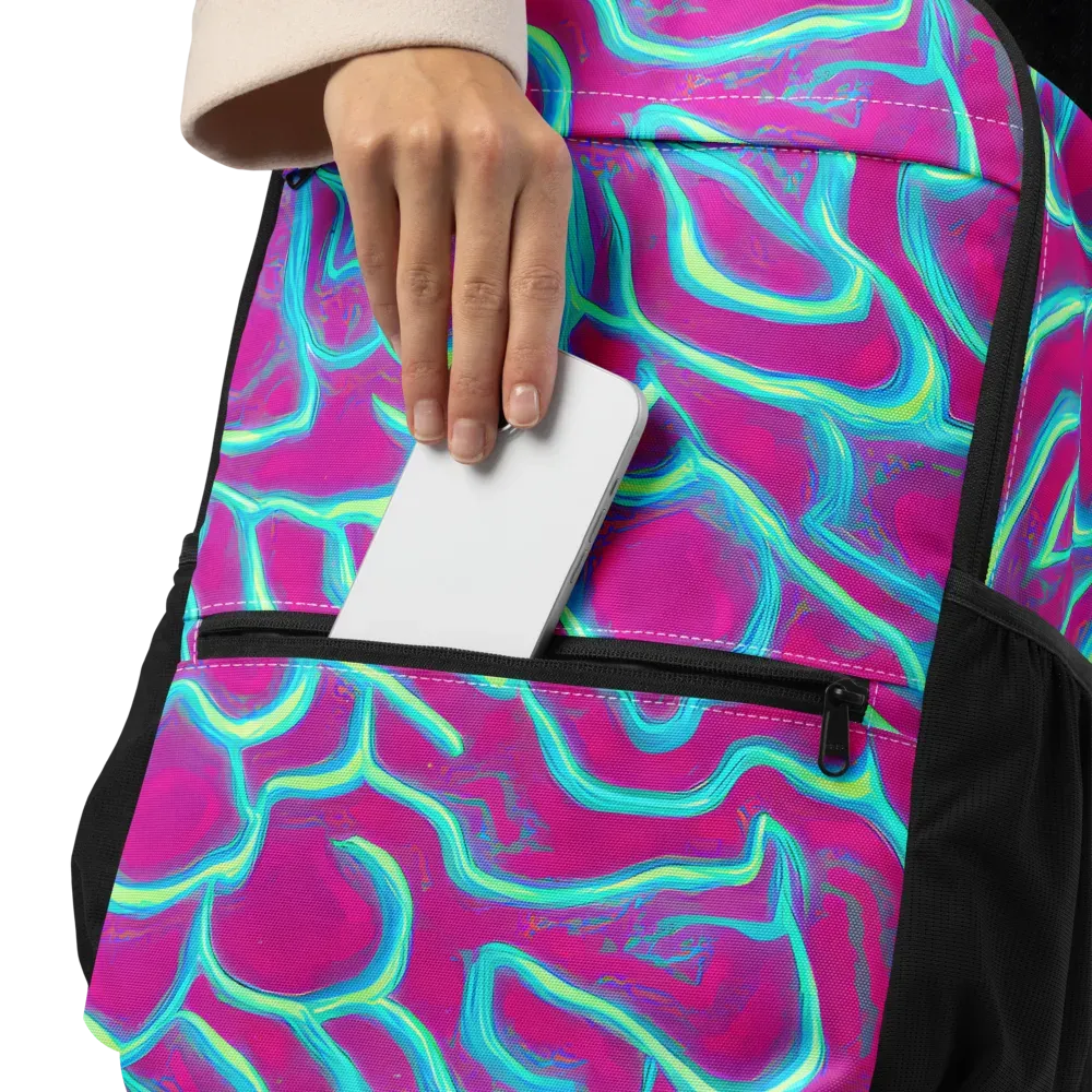 Neon Flux on Utility Backpack — Product details