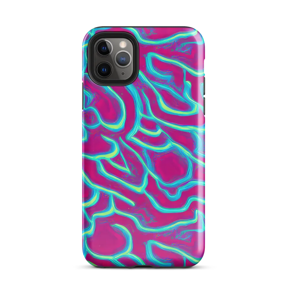 Neon Flux on Tough Case for iPhone® — Front
