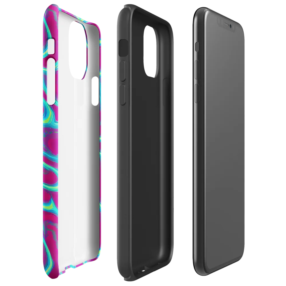 Neon Flux on Tough Case for iPhone® — Right