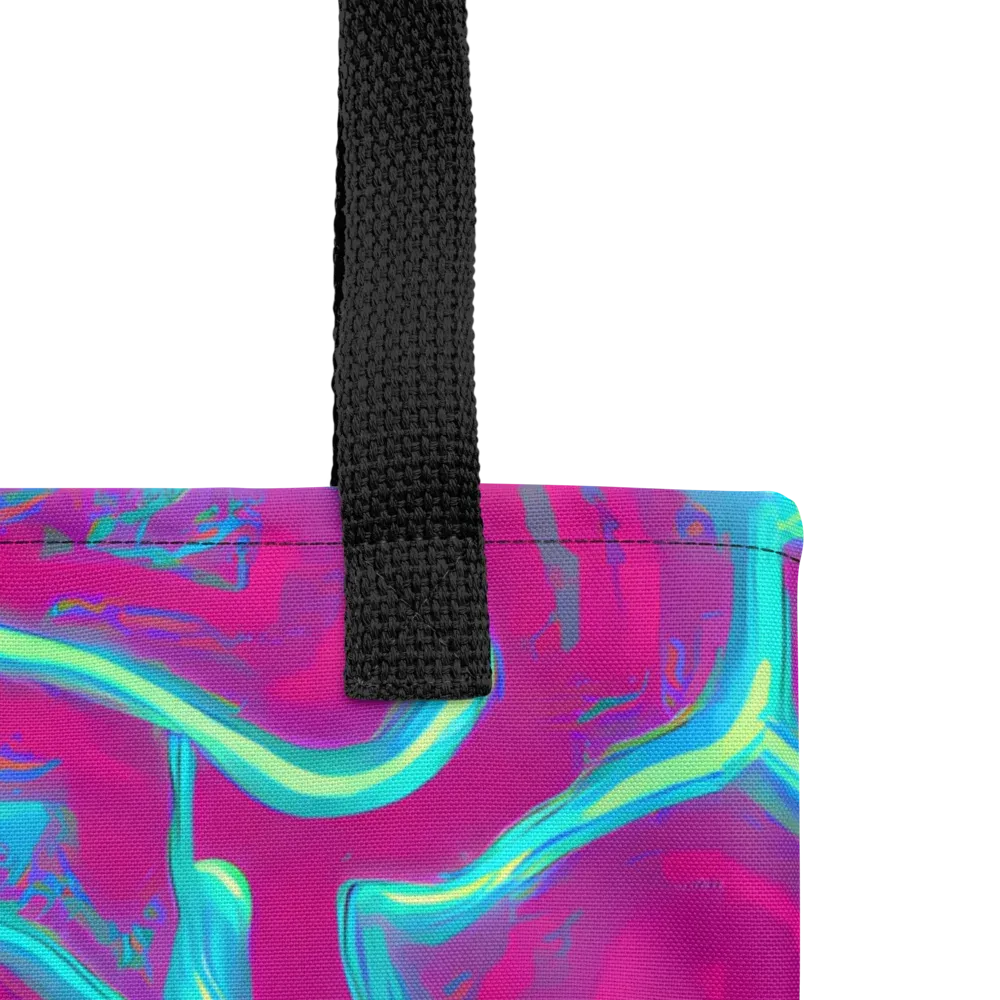 Neon Flux on Tote Bag — Product details