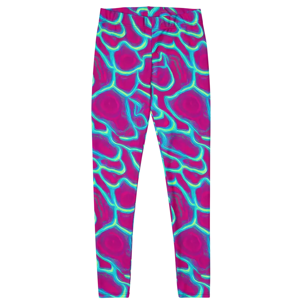Neon Flux on Leggings — Front