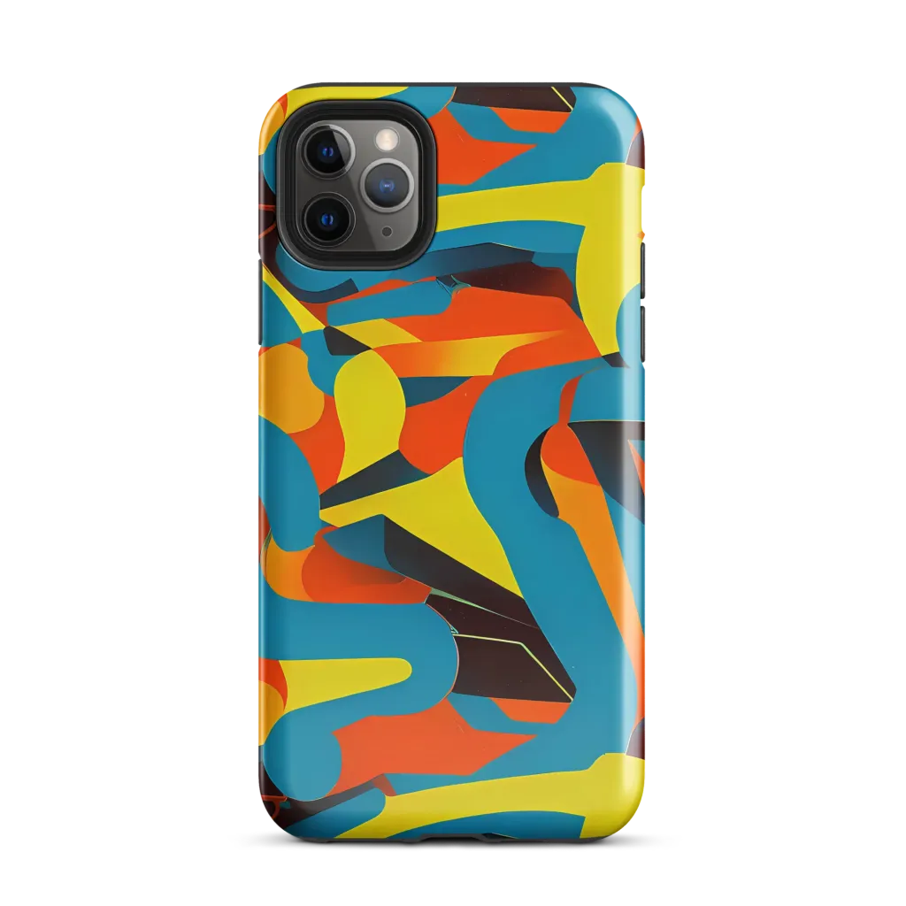 Fragmented Rhapsody on Tough Case for iPhone® — Front