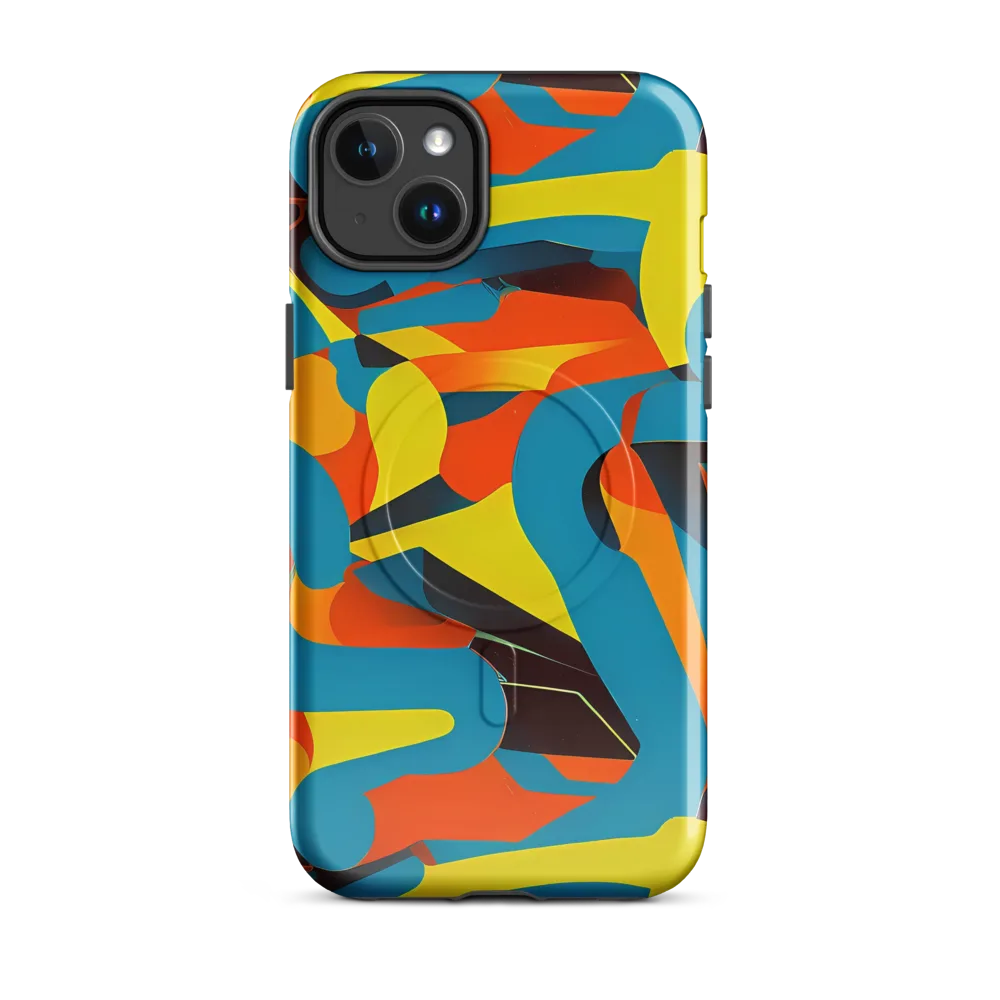 Fragmented Rhapsody on MagSafe Tough Case for iPhone® — Front