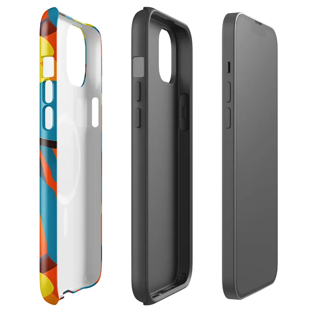 Fragmented Rhapsody on MagSafe Tough Case for iPhone® — Front