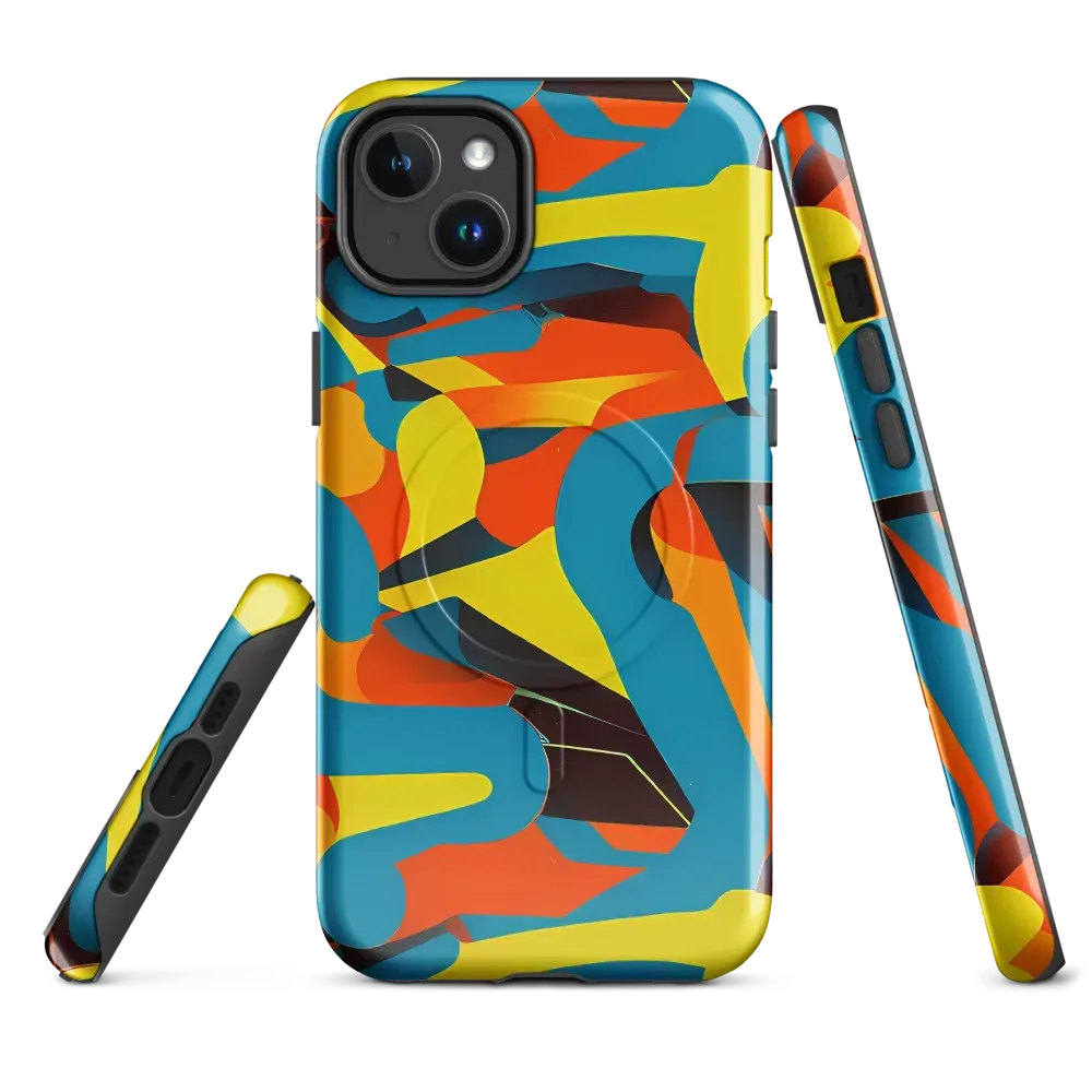 Fragmented Rhapsody on MagSafe Tough Case for iPhone® — Front