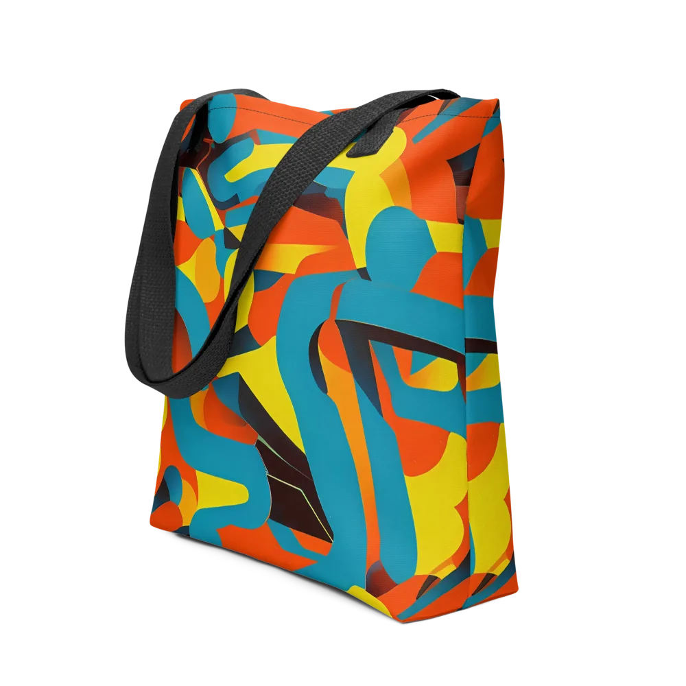 Fragmented Rhapsody on Tote Bag — Front