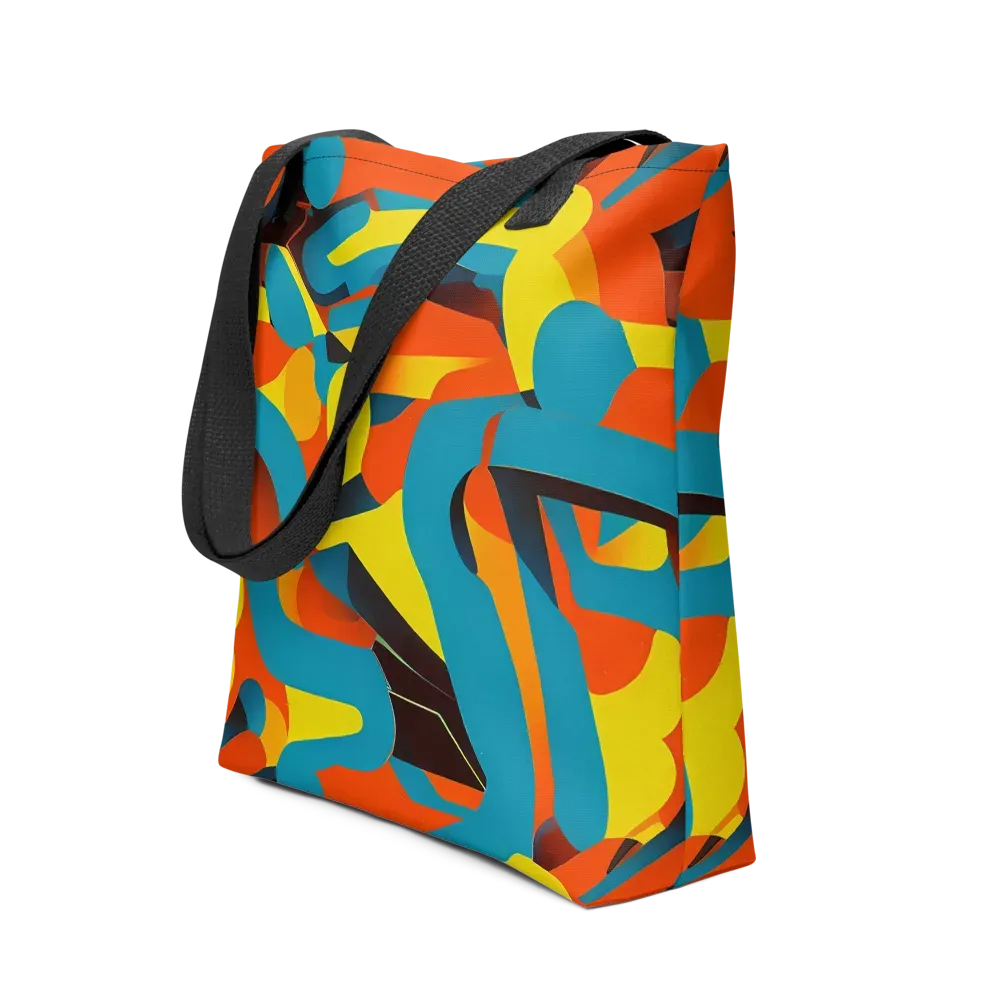Fragmented Rhapsody on Tote Bag — Front