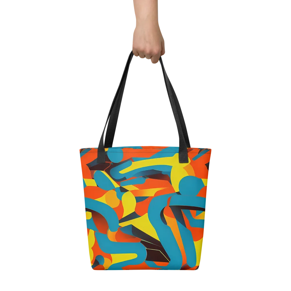 Fragmented Rhapsody on Tote Bag — Front