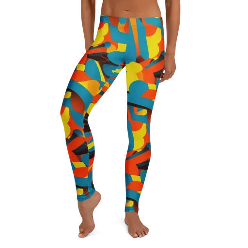 Fragmented Rhapsody on a Leggings