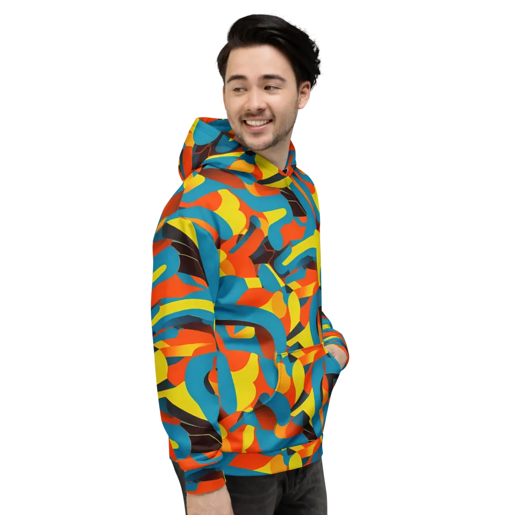 Fragmented Rhapsody on Hoodie — Right