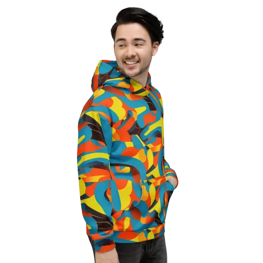 Fragmented Rhapsody on a Hoodie