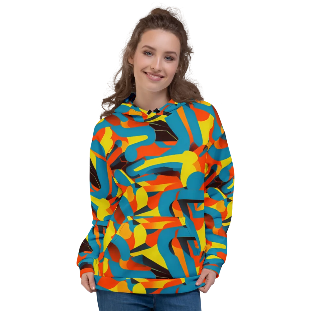 Fragmented Rhapsody on Hoodie — Front