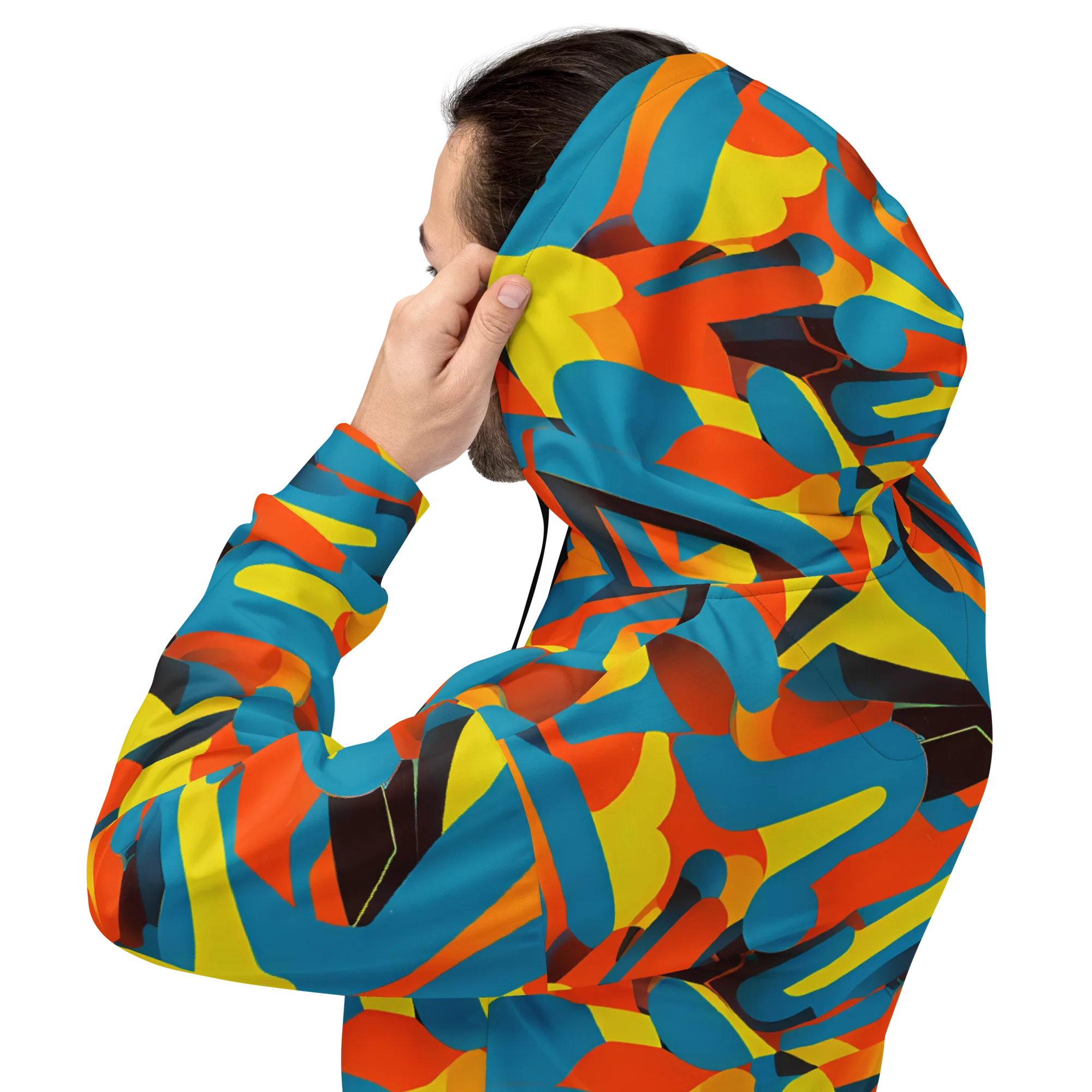 Fragmented Rhapsody on Hoodie — Back