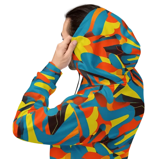 Fragmented Rhapsody on a Hoodie